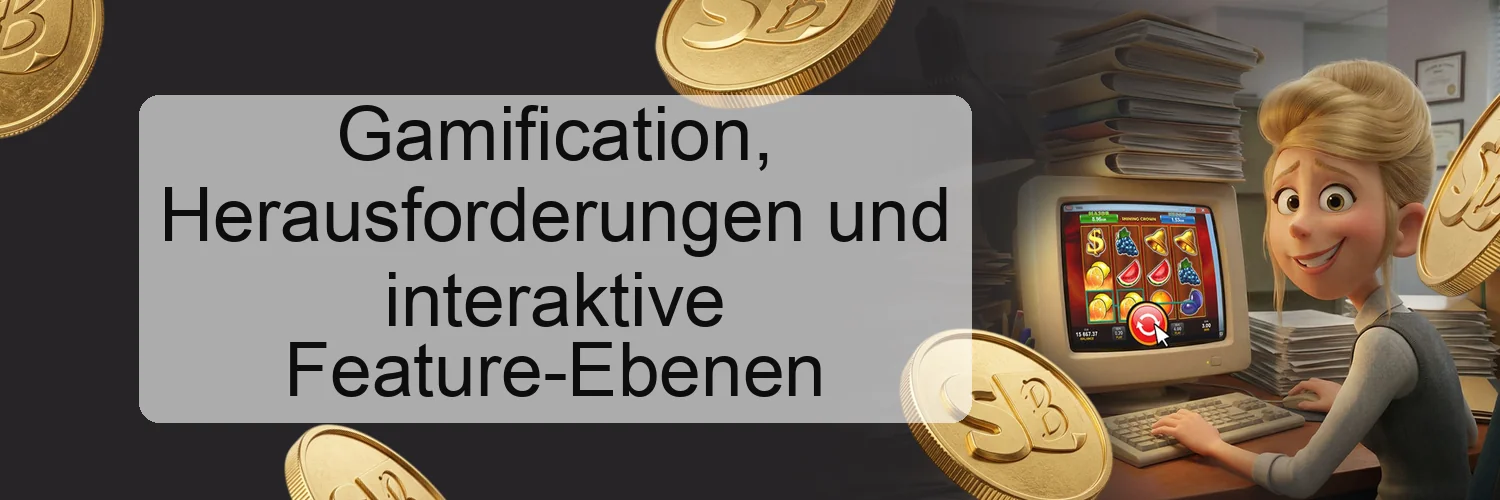 Gamification, Herausforderungen und interaktive Feature-Ebenen